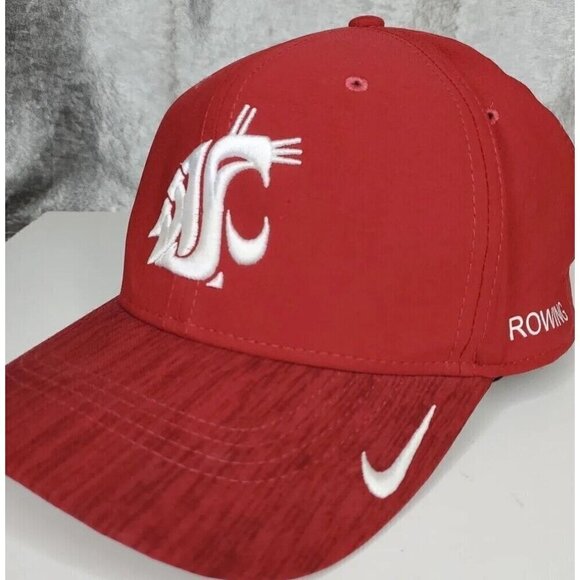 NIKE CLASSIC99 DRI-Fit Washington State Cougars Rowing Team Crimson Cougs Cap - Picture 9 of 9